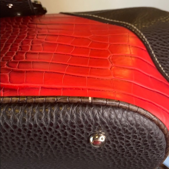 Country style red shoulder bag - Picture 12 of 14